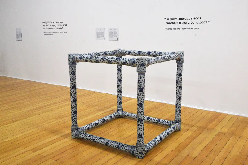 porcelain cube