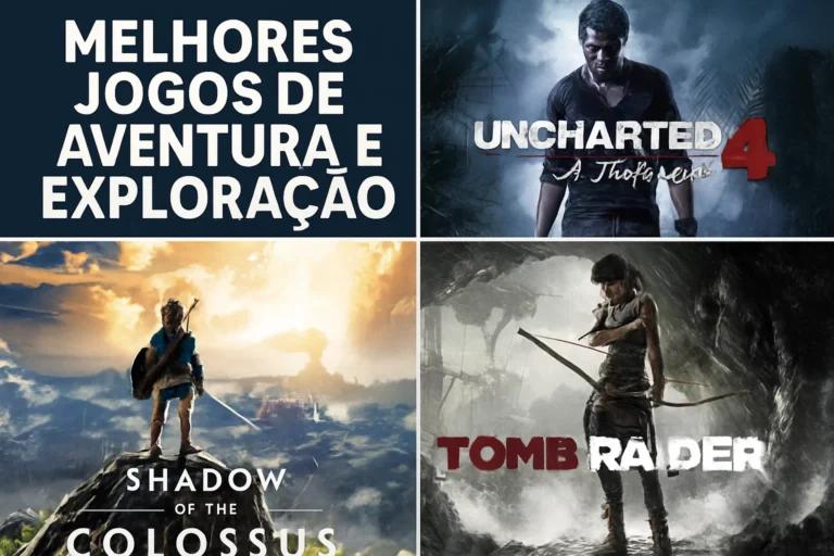 melhores jogos de aventura e exploração