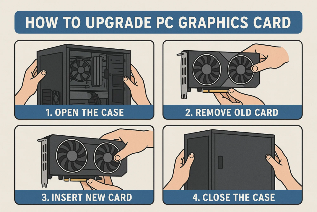 how to upgrade pc graphics card