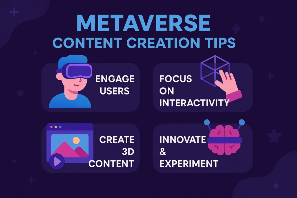 metaverse content creation tips