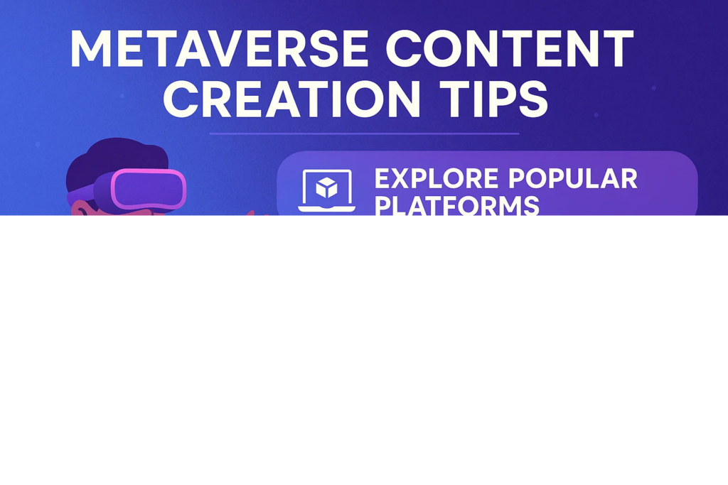 metaverse content creation tips
